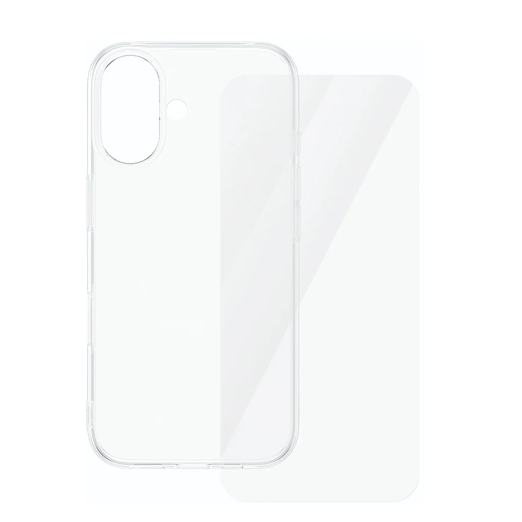 caseym Clear Recycled Protection Bundle For iPhone 16