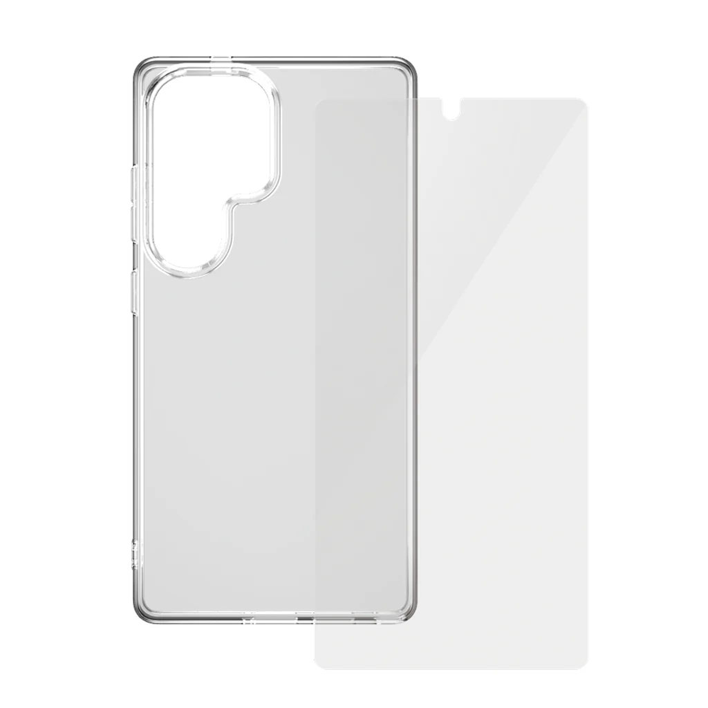 caseym Clear Recycled Protection Bundle For Galaxy S25 Ultra